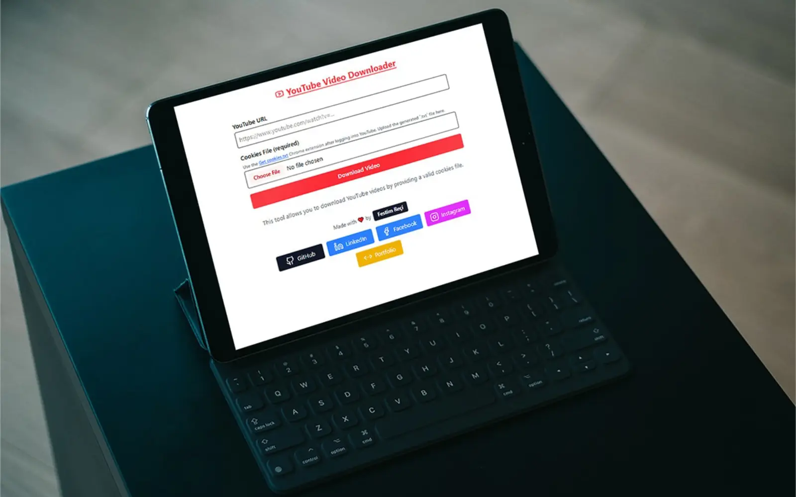 Media Fetcher Tool project preview