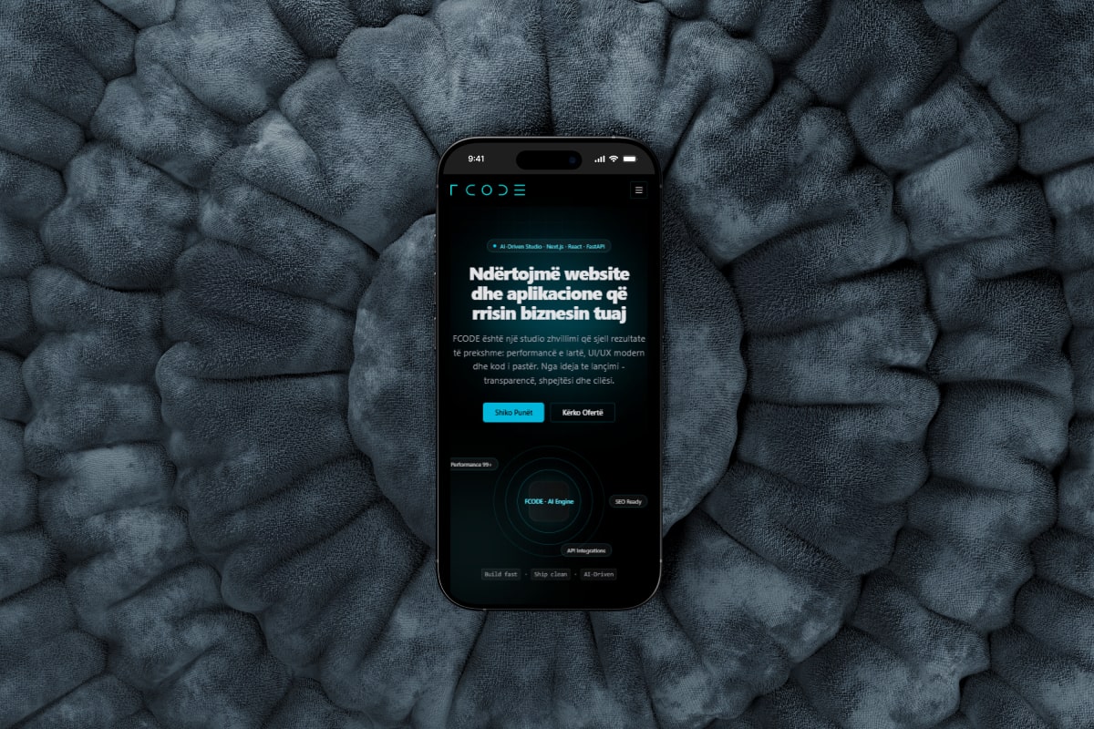 FCODE - Dev Studio Website